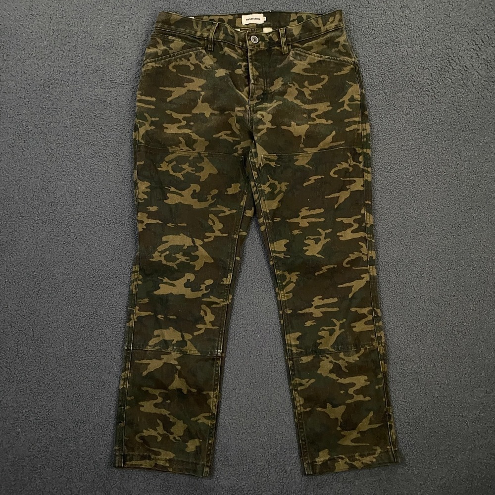 Taylor Stitch Double Knee Pants Mens 32x28 Boss Duck Canvas Workwear Jeans